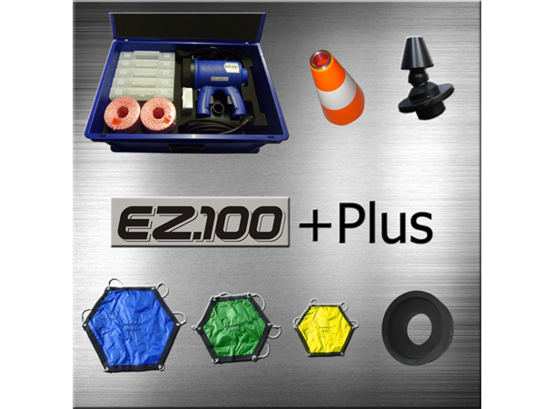 Blåsemaskin trekketråd EZ100+ Ø50-150mm PLUS+ Innblåsing av trekketråd i rør