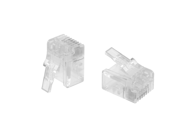 AMP Modularplugg 6pol flat/oval 