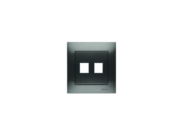Centrumplatta 2xKeystone Antracit 