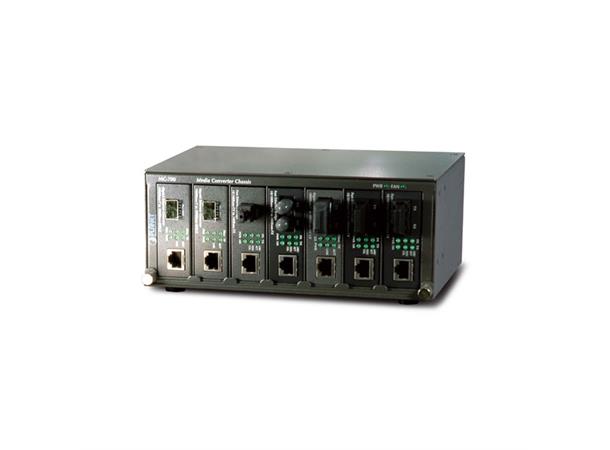 Converter chassis 7-slot 19" Planet