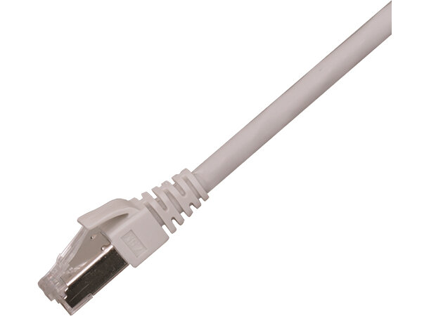 ECS Patchkabel Cat6A S/FTP Grå  1,5m PIMF Halogenfri RJ45 