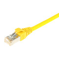 ECS Patchkabel Cat6A S/FTP Gul  1,0m PIMF Halogenfri RJ45