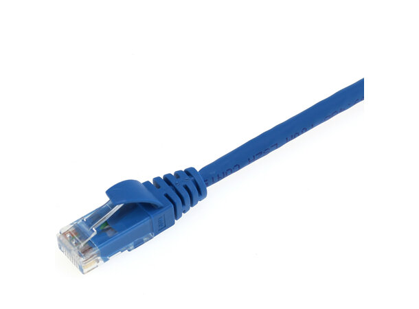 ECS Patchkabel Cat6 UTP Blå 10,0m Halogenfri Rj45 