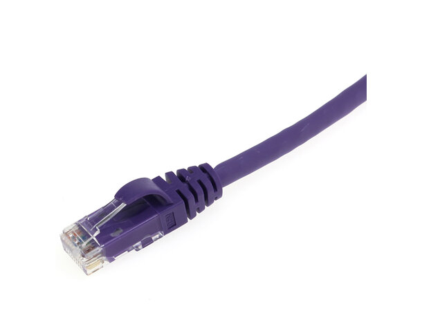 ECS Patchkabel Cat6 UTP Lilla 10,0m Halogenfri Rj45 