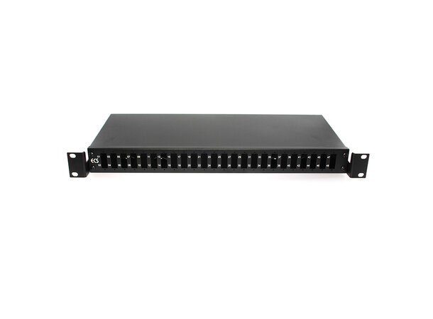 ECS fiberbox  24xSCD inkl lös front 1-48 exkl. fiberskarvstycken 