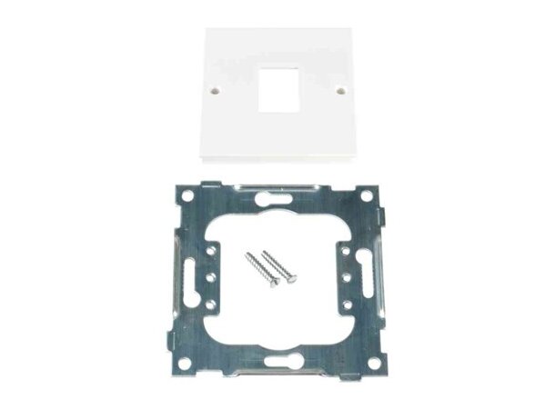 ELKO Sentralplate for 2 x Lexcom Polarhvit 