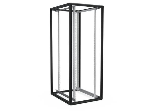 Enoc Gulvstativ Sort 42U FO1 B-800 x D-1200 x H-2000 mm 