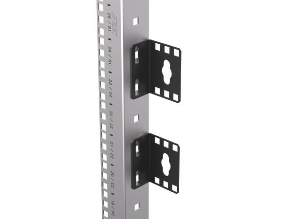 Enoc PDU vinkel brakett Leveres i par, svart 
