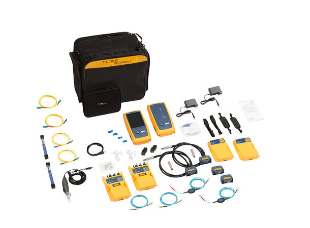 Fluke DSX2-8000 kabelanalysator 2GHz, WIFI, Quad MM/SM, OLTS 