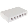 Keystone boks for 6 eller 12 kontakter ECS for AL og TL keystone serien