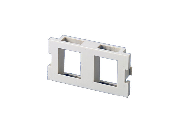 Modul 2 x keystone for uttagsbox SMB 