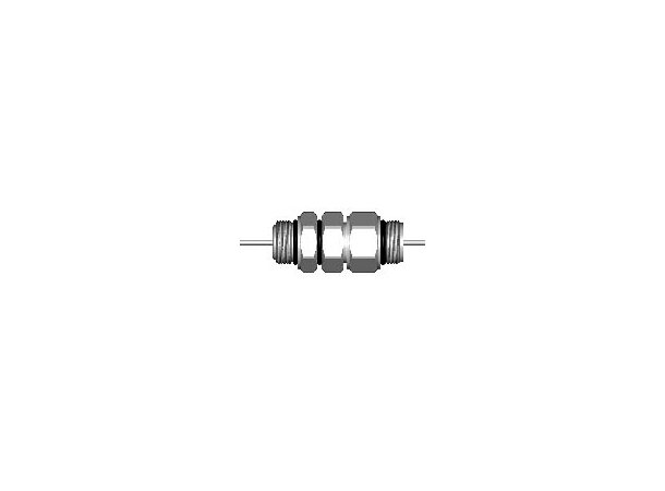 Overgang 5/8 han - 5/8 han PPC roterbar Type 58M-58M 