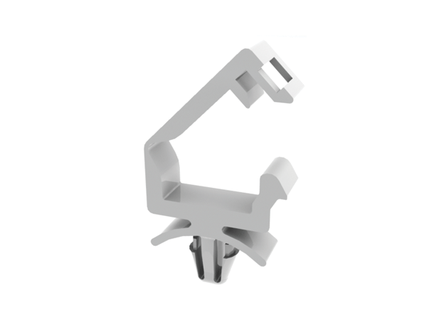 Plastholder for fiber 10mm (pr stk) 5 stk passer til plastkryss FO3000 