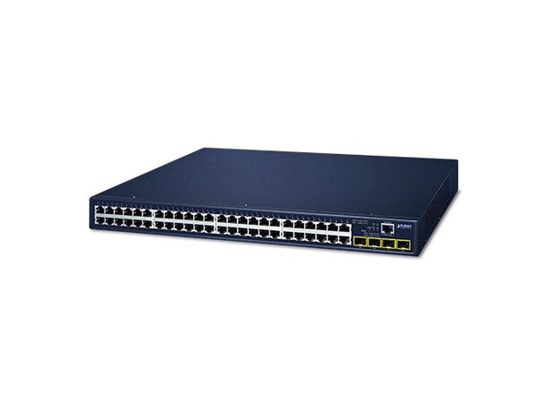 Switch LAN 48p Layer2/4 Managed Planet 48x 10/100/1000-T + 4x 100/1000-XSFP 