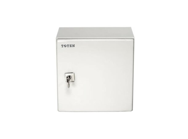 Toten veggskap platedør hvit IP66 B-300 x D-210 x H-300 