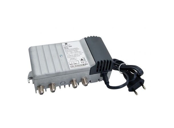 Triax forsterker GHV 940 5-65/85-1006MHz TP inn/ut, konfigurerbar All-on-board 