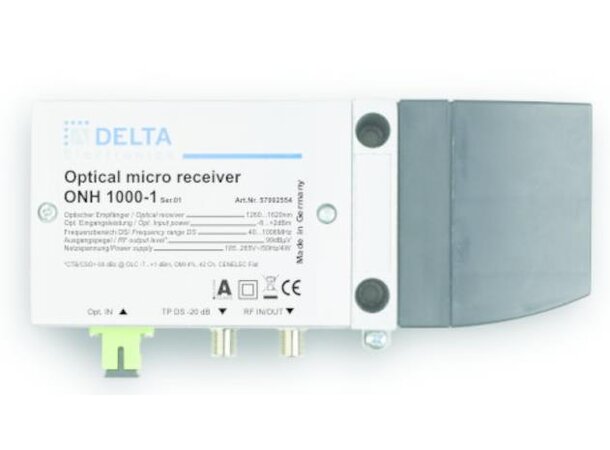 Delta ONH 1200 Mikronode, 1GHz 230Vac, uten retursender, SCAPC 
