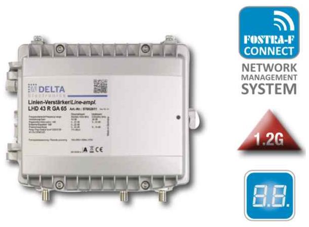 Delta filter høypass HPF 258-1, LHD43/44 Pass>258, sperr<85MHz, JXP plug-in modul