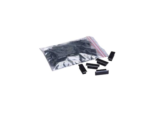 ECS Blindplugg - SC Duplex Svart Passer i SC duplex hullbilde 