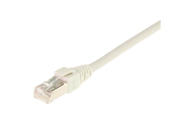 ECS Patchkabel Cat6A S/FTP Grå 10,0m PIMF Halogenfri RJ45