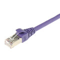ECS Patchkabel Cat6A S/FTP Lilla  5,0m PIMF Halogenfri RJ45
