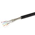 ECS kabel S/FTP C7 HFFR inne/ute 500m trummel