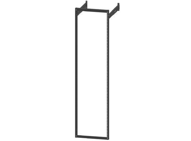 Enoc Gulvstativ Sort 42U 19" B-501 x D-309/610 x H-1956 mm 