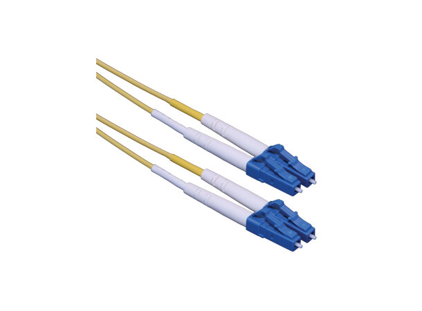 ECS Fiberpatch OS2 9/125 LC-LC 30,0m Fibersnor Halogenfri Duplex 