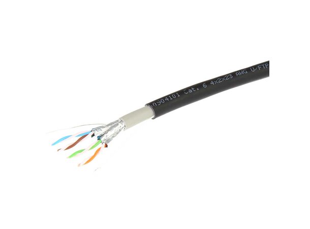 ECS Kabel U/FTP Cat.6 Ute/inne/hybrid Teldor 500m Trommel - Halogenfri 