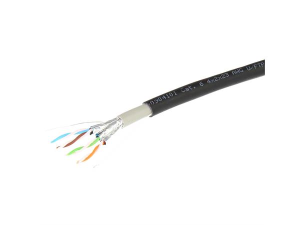 ECS Kabel U/FTP Cat.6 Ute/inne/hybrid Teldor 500m Trommel - Halogenfri