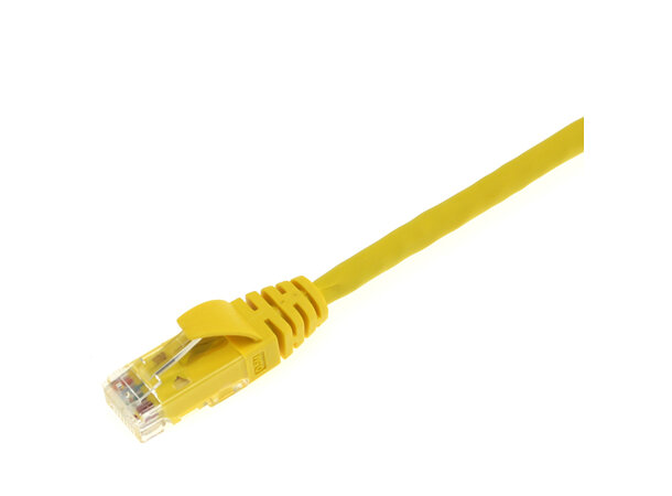 ECS Patchkabel Cat6 UTP Gul  7,5m Halogenfri RJ45 