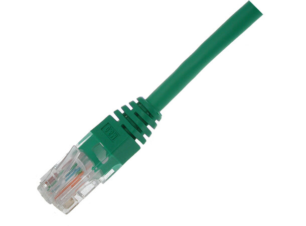 ECS patch C6 UTP grön 15,0m LZH 
