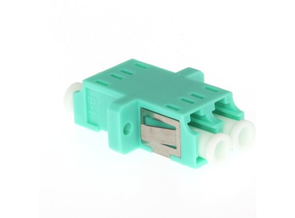 ECS skarvstycke LC duplex OM3/OM4 aqua MM 
