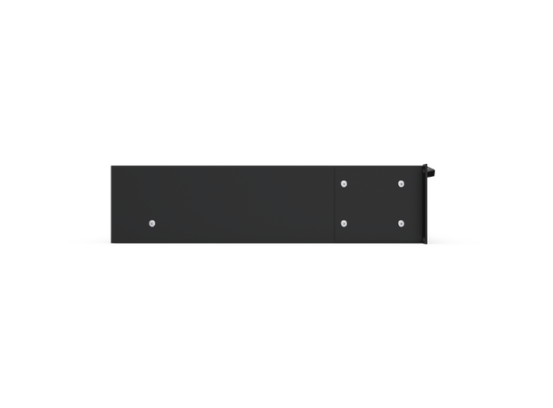 Enoc Hylle 19" Tastatur/dokument 2U B-410 x D-350 mm (Sort) 