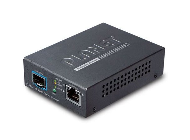 Planet Media Converter 1x10G, 1xSFP+10G 10GBASE-SR or 10GBASE-LR SFP+ 