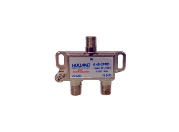 Splitter inne 2-veis Holland GHS-2FCLI, 5-1002MHz, HQ type 