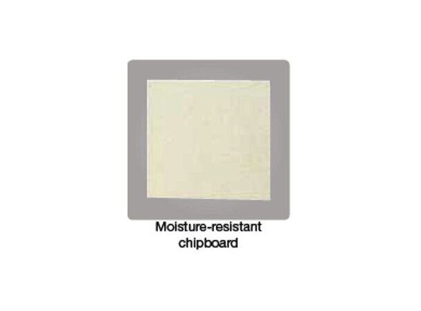 Triarca fiberskap 792 montasjeplate MPC 16 mm vannfast sponplate for 792 skap 