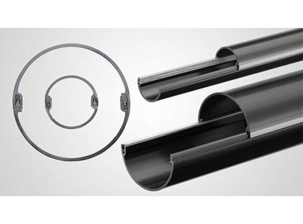 speedpipe KKHR 125x3000 splittable ducts For splicing/repair of 125 mm tubes