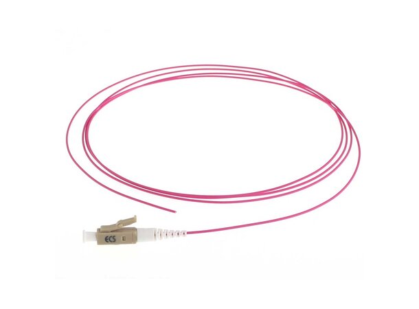 ECS Fiber Pigtail OM4 50/125 LC 1,5m 12 Pack 