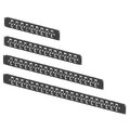 Enoc Kabelholder F1 /S1 sidepanel L-1092 x H-62 x D-14 mm Sort