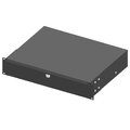 Enoc Tastaturskuff 1U svart B-482 x D-350 mm