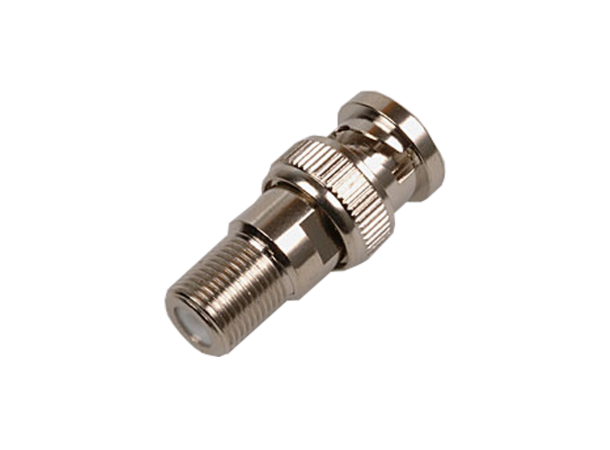 Overgang F hun - BNC-han 75 ohm Rett type 