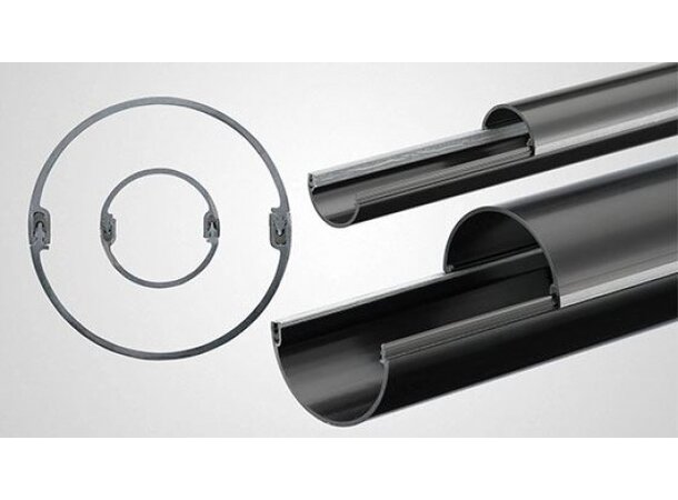 speedpipe KKHR 125x6000 splittable ducts For splicing/repair of 125 mm tubes 