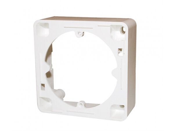 Antennekontakt Sarg AR20 hvit Triax 81x81mm, Universal type 