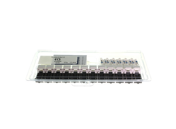 ECS Keystone jack UTP C6 Toolless 12-pk 