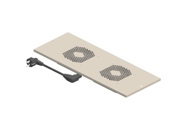 Enoc Viftepakke Skapbredde 600 2 stk vifte Master m/termostat ( Beige ) 