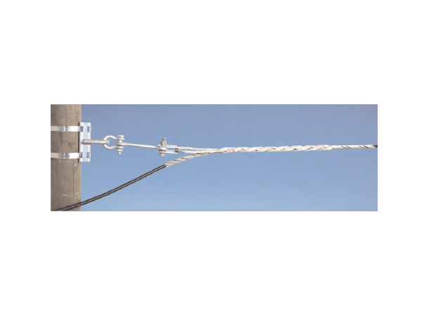 Fiber ADSS U-ledd endefeste Galvanisert stål 40kN 