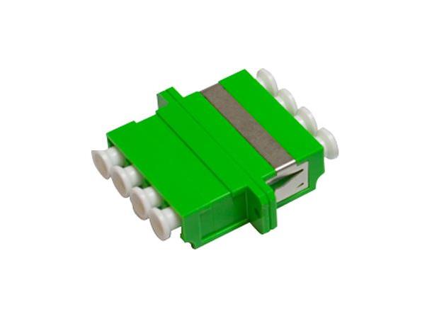 Fiber Adapter SM Quad LCA LC/APC Adapter, grønn