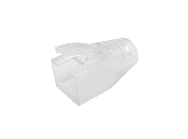 Modular bøyavlaster til RJ45 C6A Hvit Passer til 124530 og 124528 