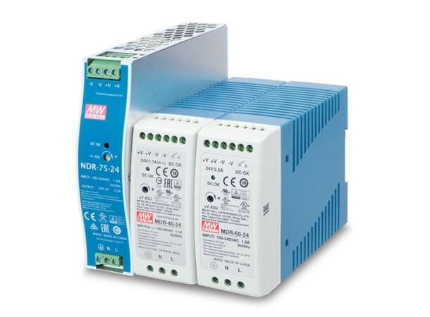 Power supply DIN Rail 24V 60W Planet, ut 2.5A 